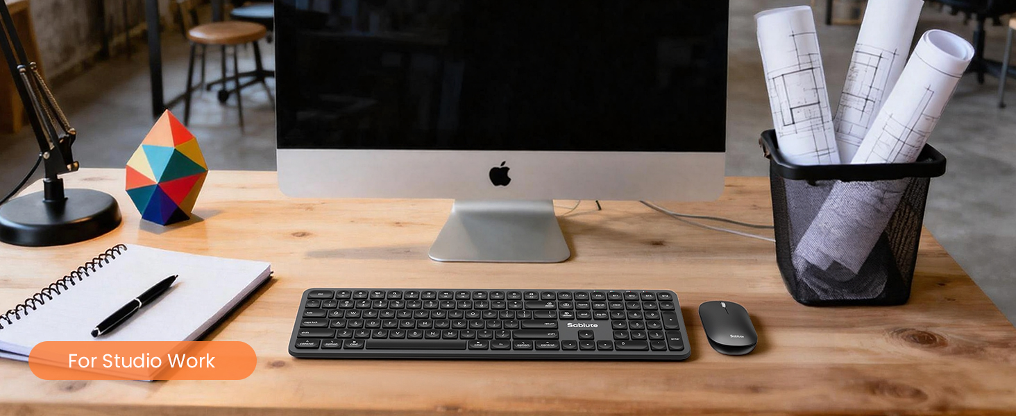 Keyboard and mouse wireless