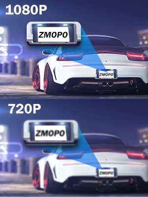 4 chanal dash cam front and rear