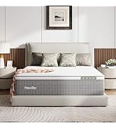 Novilla 14 Inch Queen Size Mattress,Hybrid Queen Mattress with Gel Memory Foam, Cool-to-Touch Nyl...