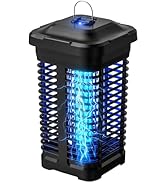 Bug Zapper Indoor Outdoor, 4300V 18W Electric Mosquito Killer, Mosquito Trap Fly Zapper Insect Ki...