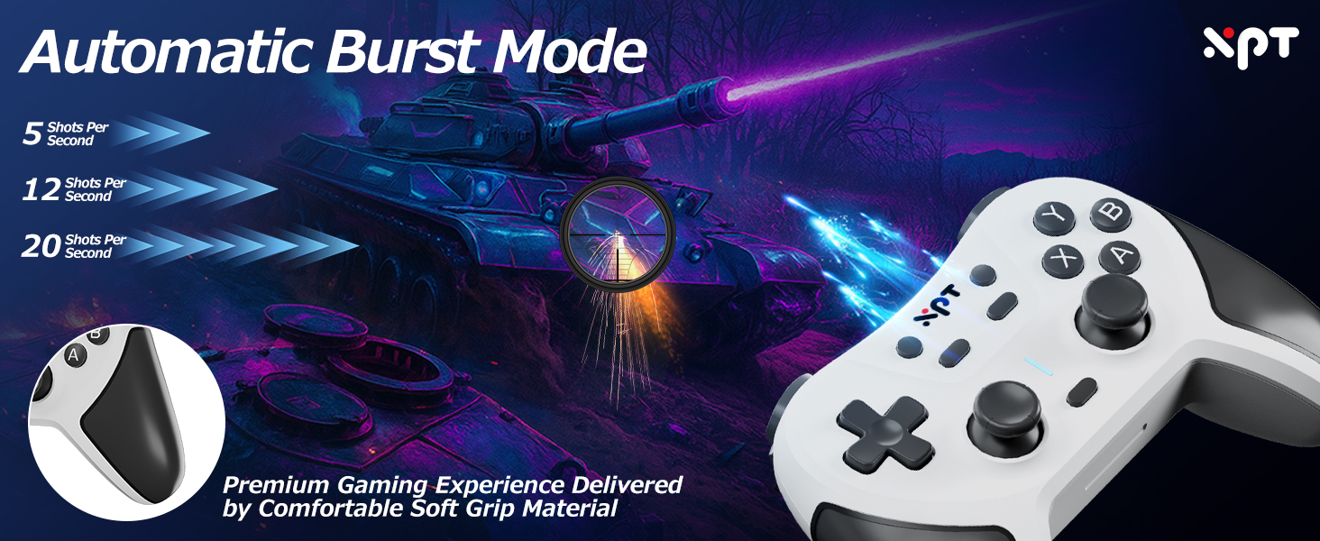 also fully compatible with Nintendo Switch2,Switch1,PS4,PS3,supporting Bluetooth, 2.4G wireless