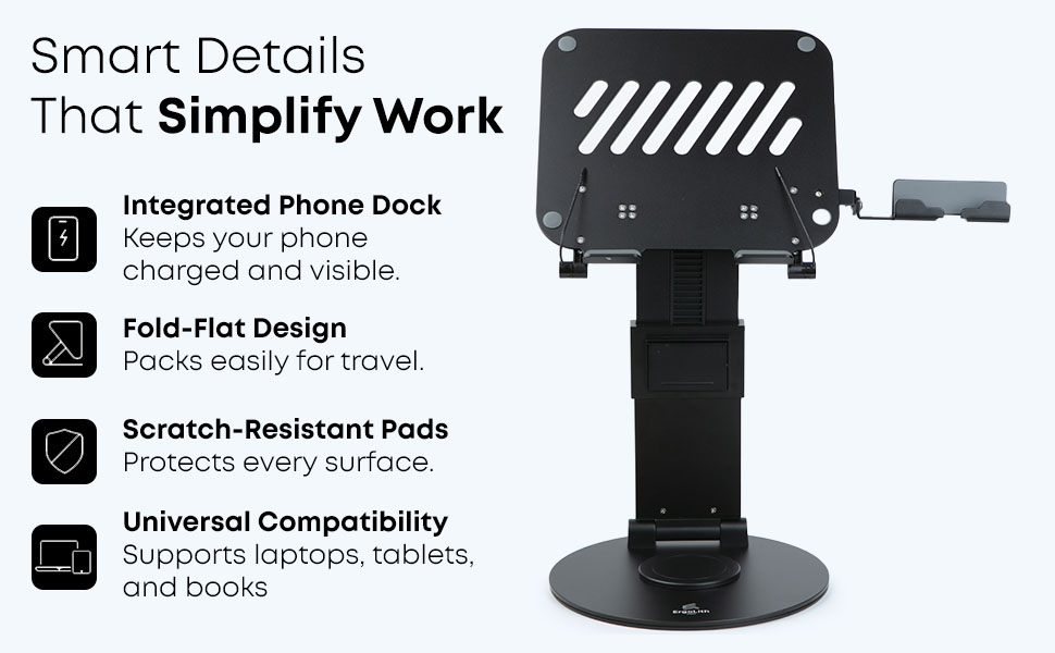 base para laptop - travel laptop stand - stxnd - laptop stands - soporte para laptop