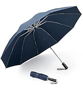 G4Free Large Umbrella 54 Inch Windproof Travel Umbrellas for Rain, Small Compact Reverse Folding ...