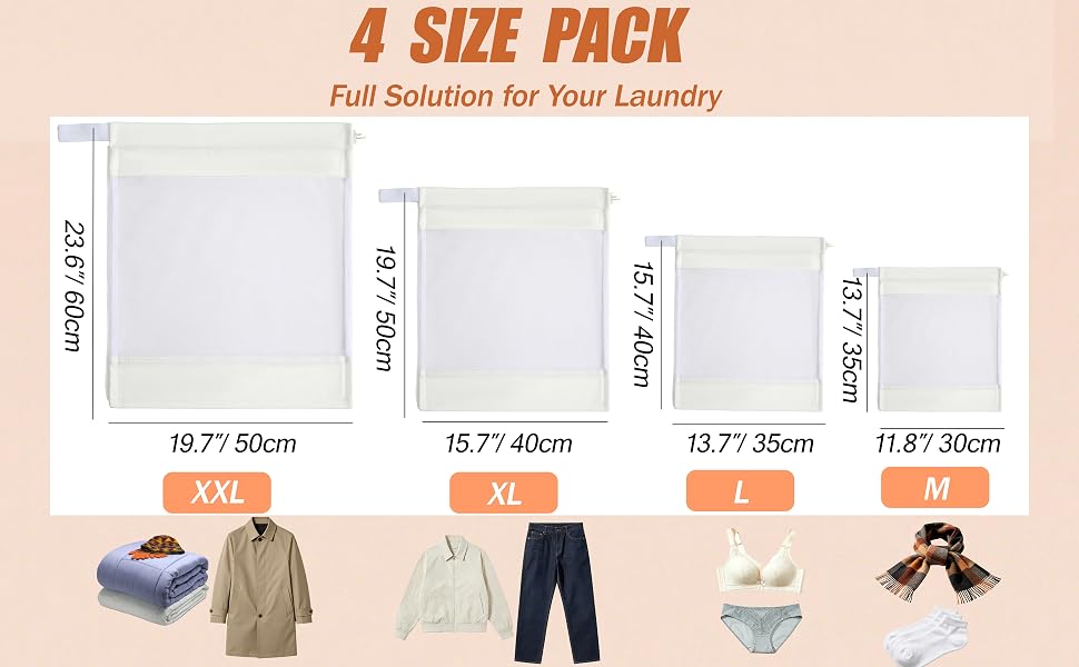 4 size pack