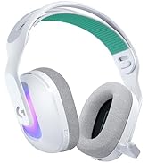 Logitech G522 Lightspeed Wireless Gaming Headset, Full-Band Mic, Advanced Audio, Tri-Connect (Lig...