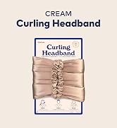 Cream Curling Headband
