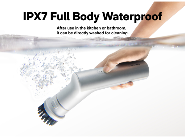 waterproof bathroom scrubber