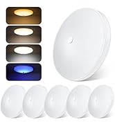 Obeaming 4.5'' 3CCT RV Interior Ceiling Lights 3000K/4500K/6000K Switchable with Blue Nightlight ...