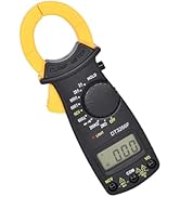 Mini Digital Clamp Meter - KeenWise DT3266F AC/DC Voltage, 600A Current, 200k-2MO Resistance Tester