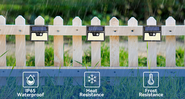 fence solar lights