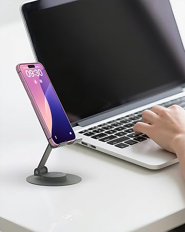 Gray Cell Phone Stand