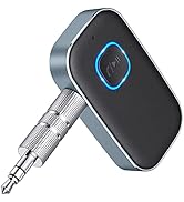 COMSOON Bluetooth AUX Adapter for Car, Noise Reduction Bluetooth Receiver for Music/Hands-Free Ca...