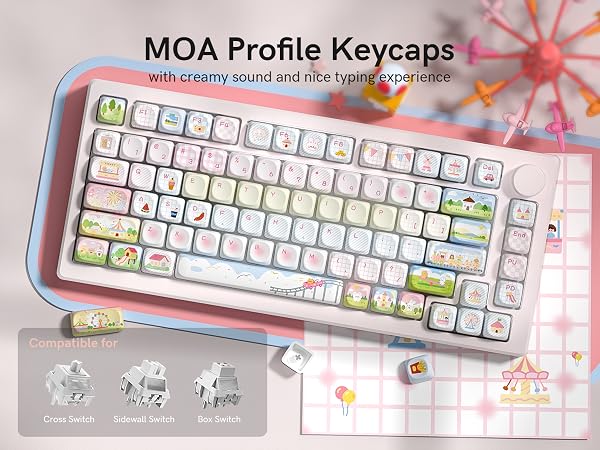 moa profile keycaps