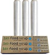 Eco Green Living Plastic Free Cling Film, Cling Wrap for Food Packing and Storage, Designed to Br...