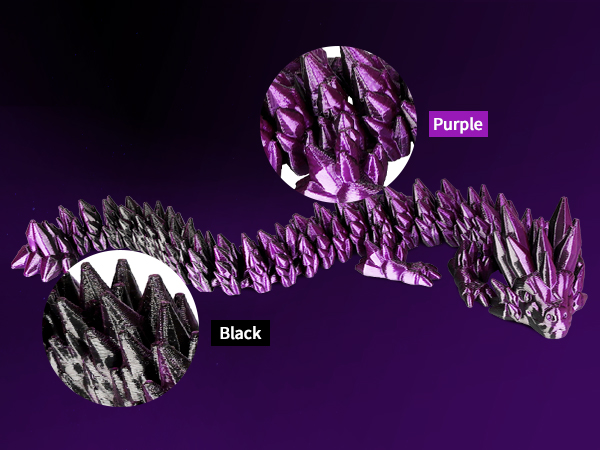 Dual Color Silk PLA 3D Printer Filament 1.75mm Silk Filament 1KG