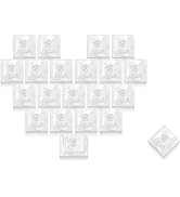 XVX Blank Crystal Transparent Keycaps, PC Material Custom DIY Sweet Heart Keyboard Caps, Backlit ...