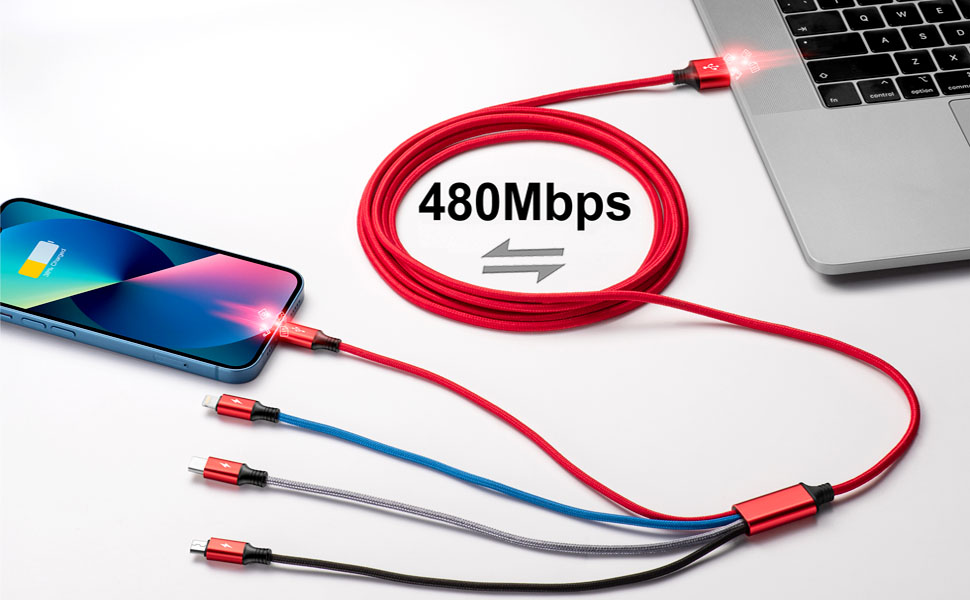 phone data transfer charger cable micro usb charge sync cable multi phone fast usb cable car charger