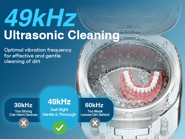 49kHz Cleaning