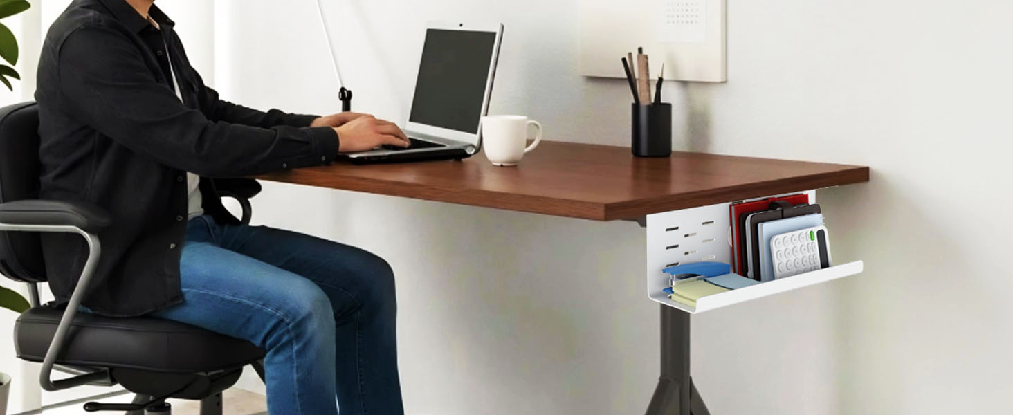 White Cable Management Tray-2