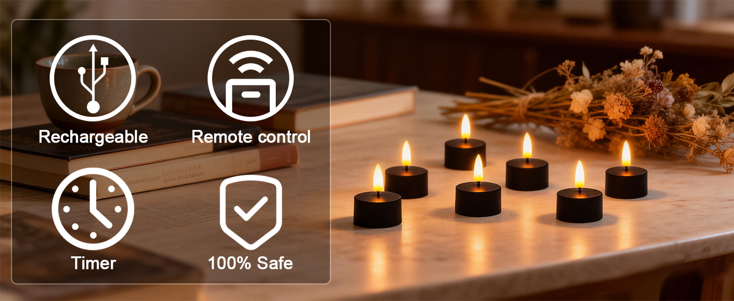 rechargeable candles