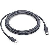 USB C to USB C Cable 100W 6.6ft, USBC Type C Fast Charging Cord for MacBook Pro, Mac Air, iPad Pr...