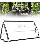 KEMIMOTO Sliding Rear Windshield Compatible with Kawasaki Teryx KRX 4 1000 2023+, UTV Vented Rear...