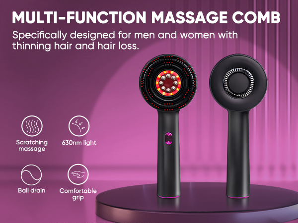 light scalp massager