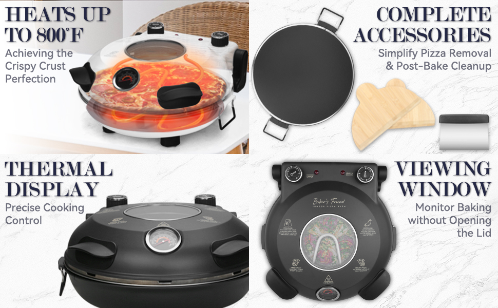 12 Inch Pizza Maker Machine for Home