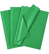 120 Sheets 20"X14" Green Tissue Paper for Gift Bags Wrapping Paper, Art Tissue Paper Bulk for Wed...