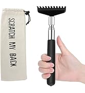Flanker-L Oversized Portable Extendable Back Scratcher, Upgraded Metal Stainless Steel Telescopin...