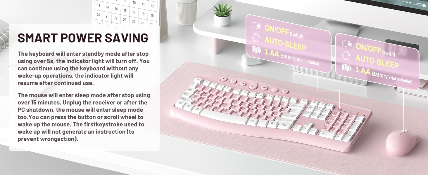 ergonomic keyboard and mouse 6