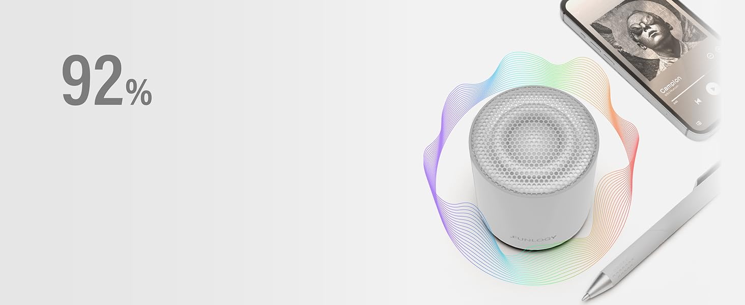 FUNLOGY Portable Mini2 High-Flow Acoustic Grill