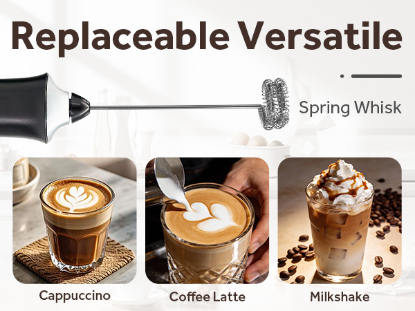 milk frother rechargeable