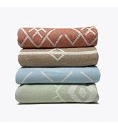 FESHKA Sand Free Turkish Beach Towel Aegean Bundle - Made with 100% Organic Turkish Cotton