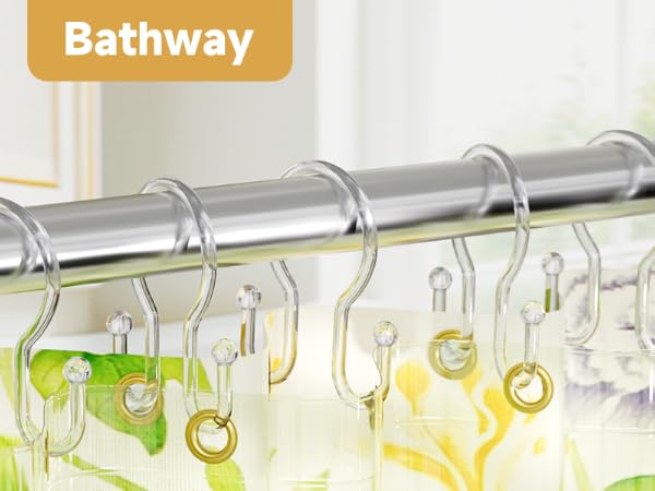 shower curtain hooks