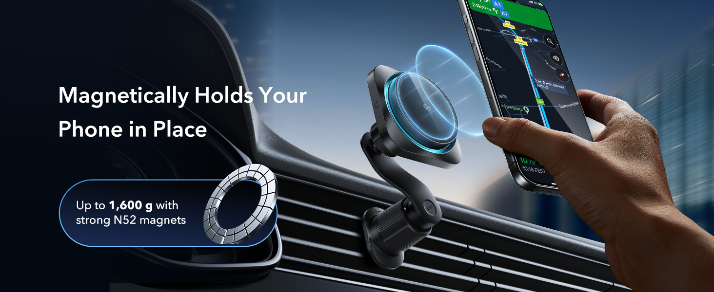 25W magsafe car mount charger