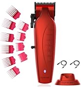 Supreme Trimmer Vader Clipper with DLC Taper Blade STC5098 | 210 Min Run Time 7500 RPM Hair Trimm...