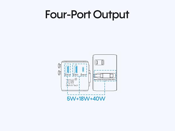 70w travel charger