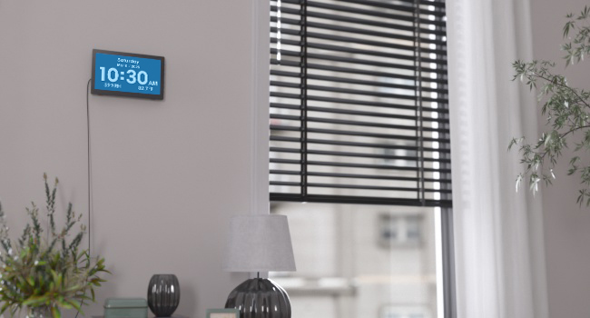 Digital wall calendar