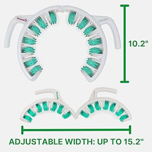 Opening our anti-cellulite massager device to adapt to legs and butt
