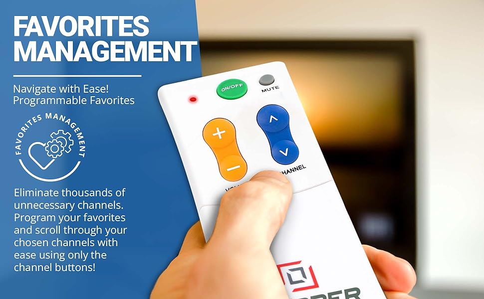 Favorites Management - Navigate with Ease! Programmable Favorites
