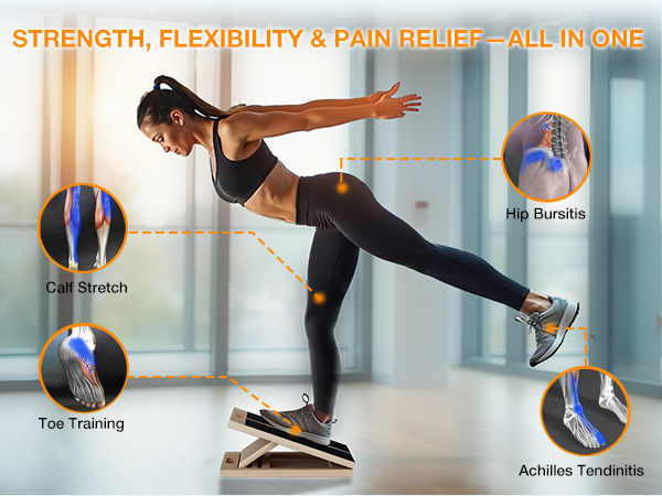 calf stretch board