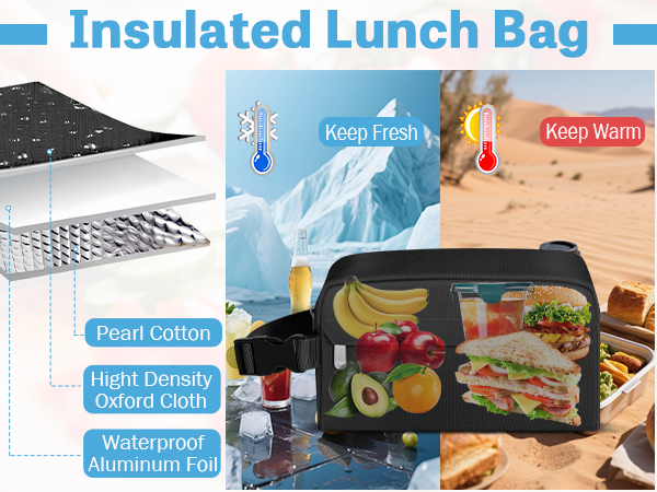 insulated lunch bag