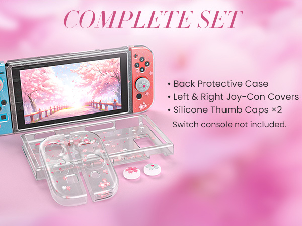 Nintendo Switch Clear Cover Case