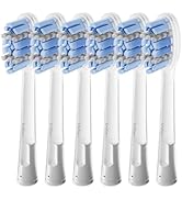 Laifen Pro Cushioned Toothbrush Heads, 6 Count Replacement Toothbrush Headss for Adults, Compatib...