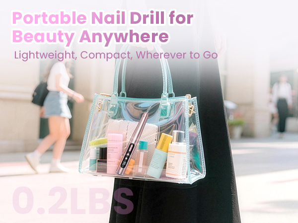 portable nail drill for beauty anywhere