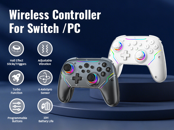 JDDWIN Wireless Controller Compatible With Nintendo Switch 2