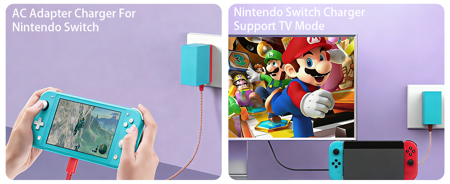 39W Compatible with Nintendo Switch Fast Charging