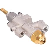 680I Dexen CSA Certified Manual Aluminum Dual-Fuel NG/LPG Gas Valve 3/8 Inlet 11/32 Thermocouple ...