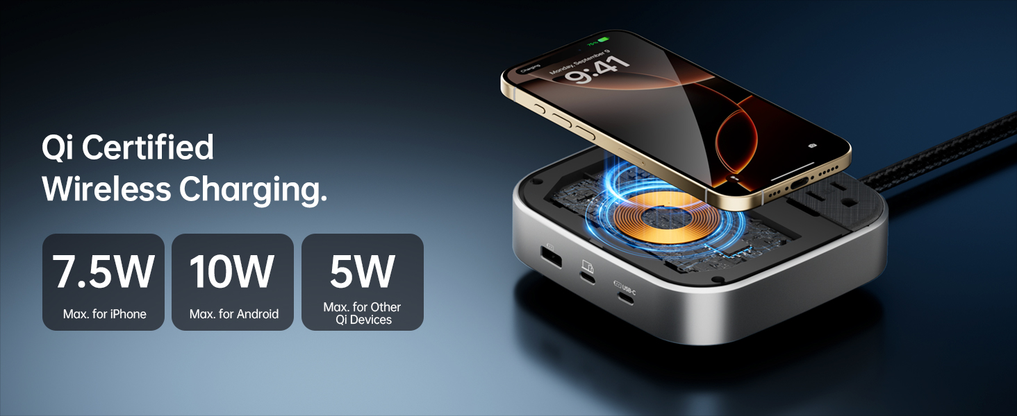 wireless charging station